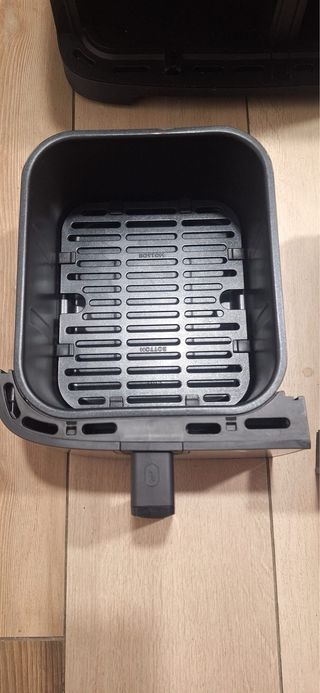 Freidora de aire doble Moulinex con caja