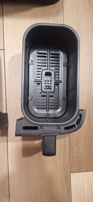 Freidora de aire doble Moulinex con caja