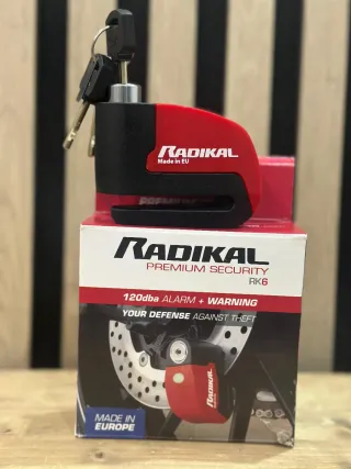 Bloqueo Alarma Moto RADIKAL RK6 Universal