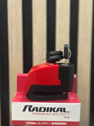 Bloqueo Alarma Moto RADIKAL RK6 Universal