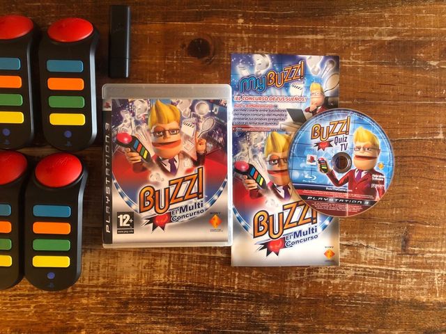 Controller Buzz! Wireless per PS3 (gioco non incluso)