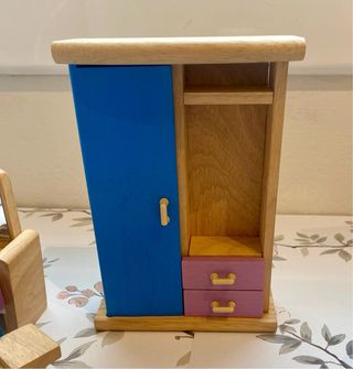 Muebles casa muñecas habitación. Coleccionismo