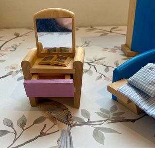 Muebles casa muñecas habitación. Coleccionismo