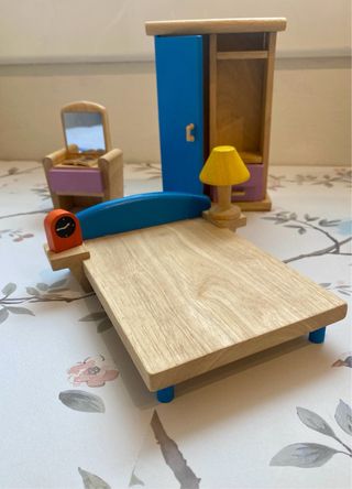 Muebles casa muñecas habitación. Coleccionismo