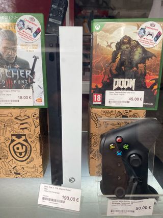 Xbox One X 1TB Bianca Robot