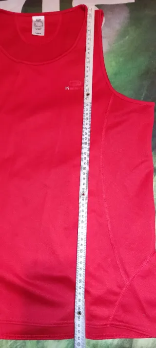 Camiseta M deportiva Kalenji roja