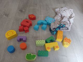 Bloques de Madera de Animales