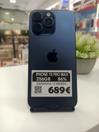 iPhone 15 Pro Max 256GB Azul