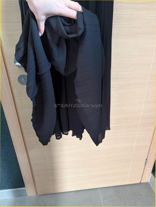 Vestido rayas blanco y negro