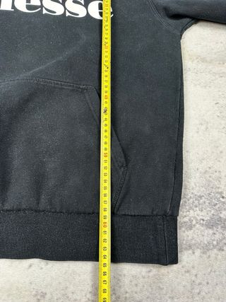 Sudadera Ellesse Negra Logo Grande