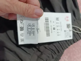 Pantalón Zara Bombacho Talla L