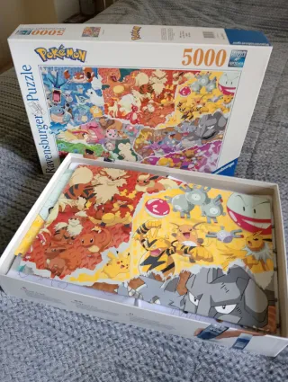 Puzzle Pokémon Ravensburger 5000 piezas