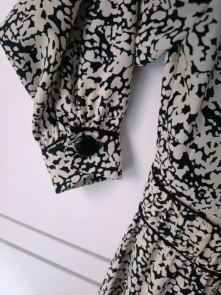 Vestido Zara estampado