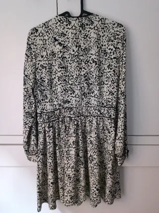 Vestido Zara estampado