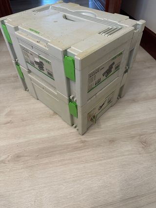 Festool Domino DF 500 Q-Plus+ Caja Espigas+ Fresas