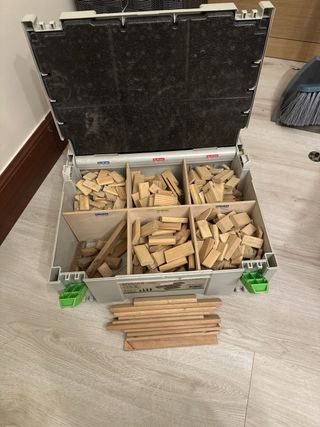 Festool Domino DF 500 Q-Plus+ Caja Espigas+ Fresas