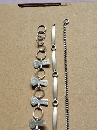 Pulseras vintage plata 925