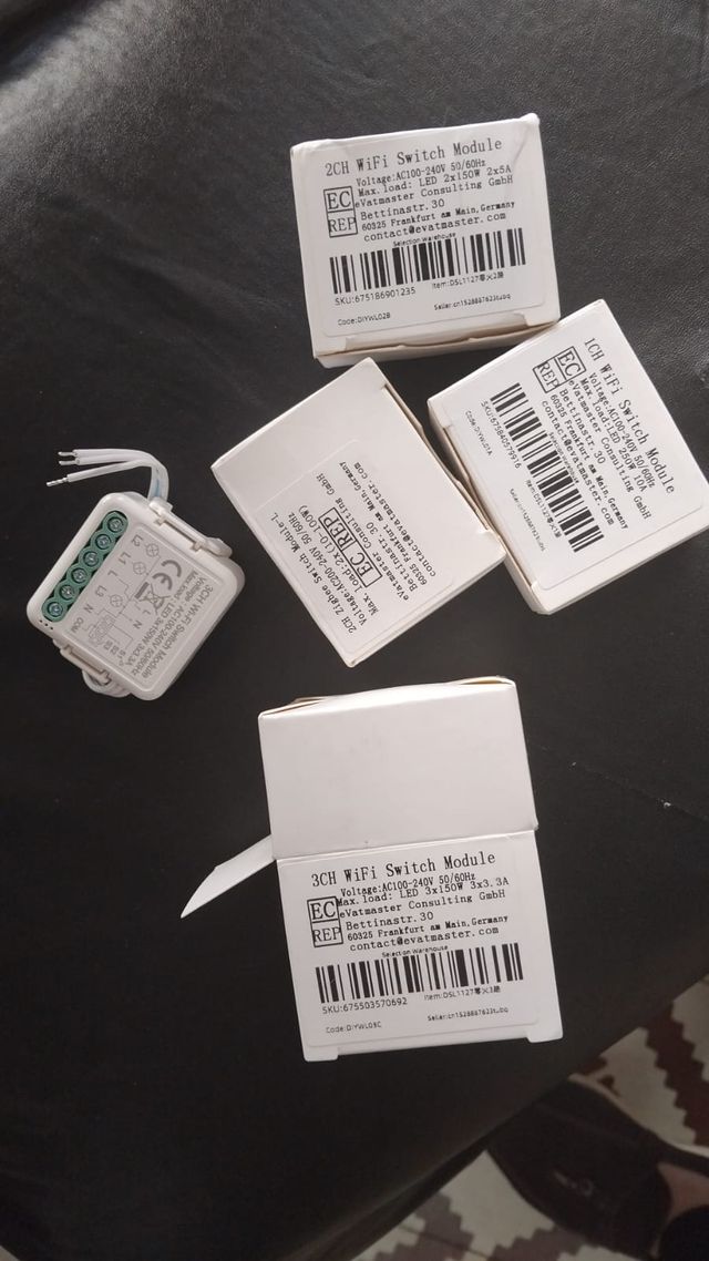 3ch wifi switch module 4pcs