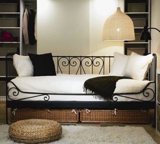 Cama Diván IKEA Meldal Forja Negra