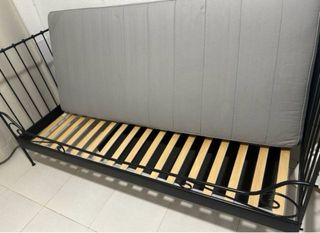 Cama Diván IKEA Meldal Forja Negra