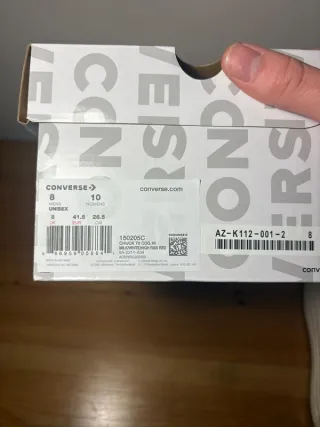 Converse Chuck 70 CDG Hi Talla 41.5