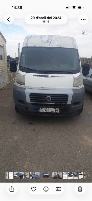 Regalo fiat ducato para piezas (entera)