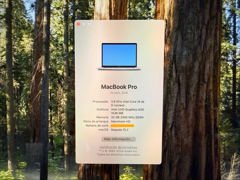 MacBook Pro i9 32GB RAM 1TB SSD Win11/MacOS afbeelding 2