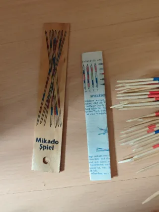 Juego Mikado de Madera