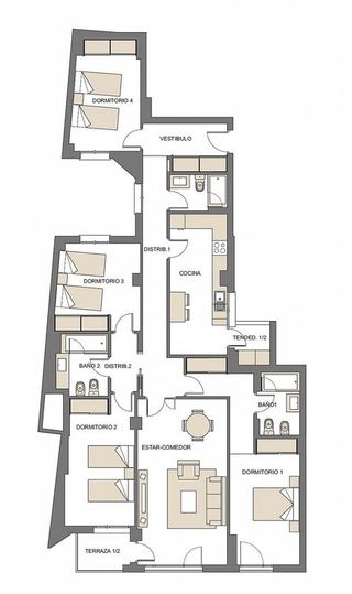 Piso en venta en Centro - El Pilar en Ciudad Real