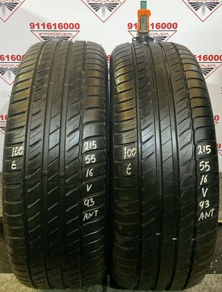 -215 55 16 V MICHELIN RUEDA AL 90% VIDA UTIL