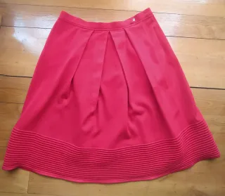 Conjunto Chaqueta y Falda Carolina Herrera Rojo