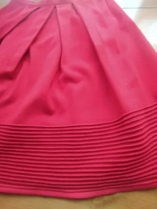 Conjunto Chaqueta y Falda Carolina Herrera Rojo