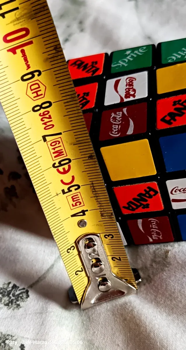Cubo Rubik Coca-Cola Fanta Sprite Vintage