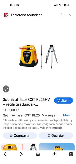 Nivel Láser CST/berger LMH Series