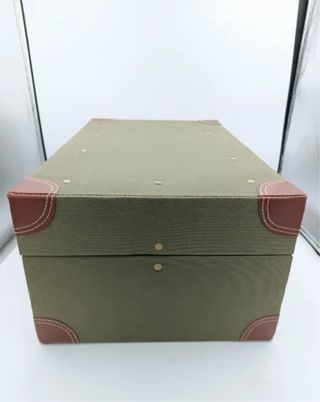 MALETA PICNIC DE MADERA TAPIZADA