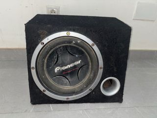 Subwoofer Pioneer Negro/Plata