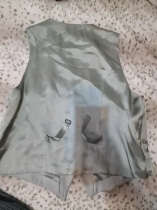 Traje Frac PiereLorenzo Talla 54 Negro/Gris