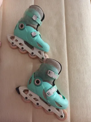Patines en línea Oxelo con protecciones