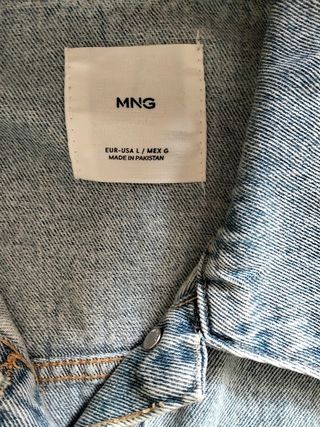 Chaqueta vaquera azul