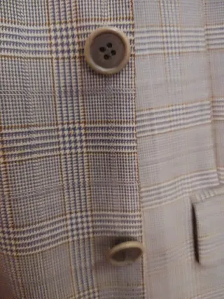 Americana Lana Virgen Corte Inglés Talla 52