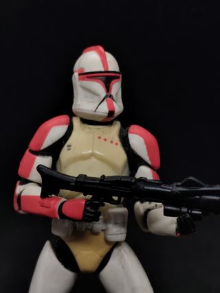 Figura Star Wars Clone Trooper Captain AOTC Saga S