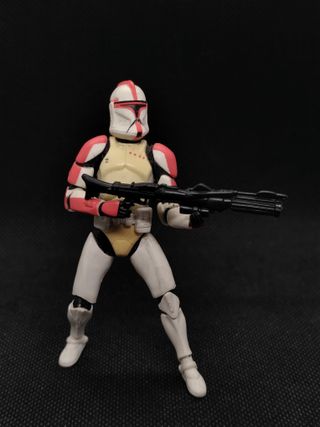 Figura Star Wars Clone Trooper Captain AOTC Saga S