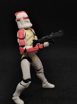 Figura Star Wars Clone Trooper Captain AOTC Saga S