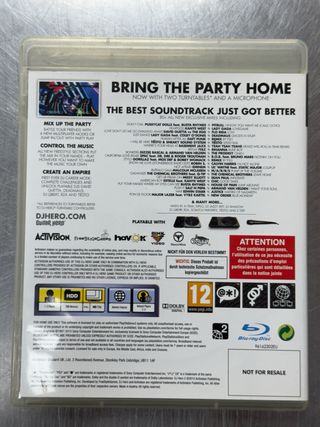 DJ Hero 2 + Tocadiscos, Sony PS3