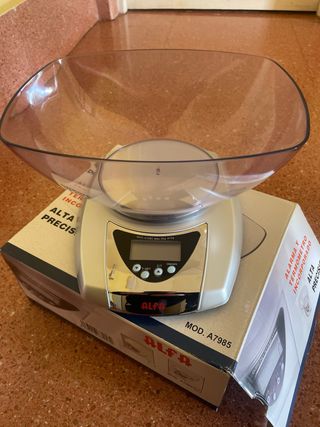 Báscula Cocina Alfa Electrónica Nueva