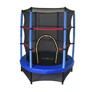 Giocattolo da esterno Trampolino per bambini 140 cm con rete