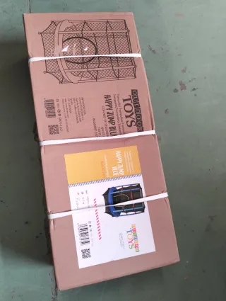 Giocattolo da esterno Trampolino per bambini 140 cm con rete