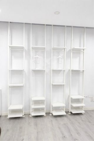 Expositores Tienda/armarios Vestidores Blancos