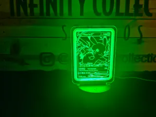 Lámpara LED Pikachu V Carta Pokémon