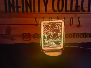 Lámpara LED Pikachu V Carta Pokémon